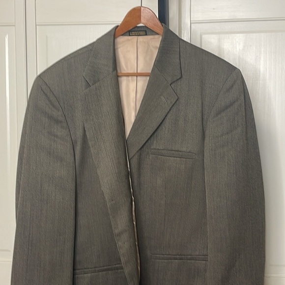 J .FERRAR MENS BLAZER SPORT COAT JACKET Size 38R Wool Blend - Picture 2 of 12